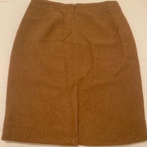 J.Crew tan pencil skirt
